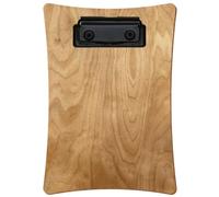 Bütic Porte-bloc concave en bois de bouleau rustique pour DIN A3 A4 A5 A6 en contreplaqué de bouleau de 3 mm et scellé avec un vernis transparent résistant