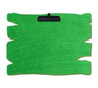Bütic - Porte-bloc en bois vert clair - Pour DIN A3 A4 A5 A6 - En contreplaqué de bouleau de 3 mm et scellé avec un vernis transparent résistant - Format : A3 paysage - Pince : pince à étrier