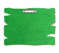 Bütic - Porte-bloc en bois - Vert clair - Pour DIN A3 A4 A5 A6 - En contreplaqué de bouleau de 3 mm et scellé avec un vernis transparent résistant - Format : A3 paysage - Pince : pince à étrier