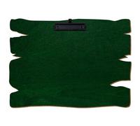 Bütic - Porte-bloc en bois - Vert foncé - Pour DIN A3 A4 A5 A6 - En contreplaqué de bouleau de 3 mm et scellé avec un vernis transparent résistant - Format : A3 paysage - Pince : pince à étrier