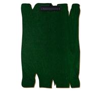 Bütic - Porte-bloc en bois - Vert foncé - Pour DIN A3 A4 A5 A6 - En contreplaqué de bouleau de 3 mm et scellé avec un vernis transparent résistant - Format : A3 haut, pince : pince à étrier