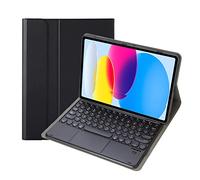 Bueuwe Étui clavier pour Xiaomi Pad 5/5 Pro, clavier magnétique amovible avec pavé tactile, support multi-angle, noir