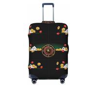 Buewutiry Casino K Housse de protection anti-rayures pour valise de 45,7 à 81,3 cm, Noir , M