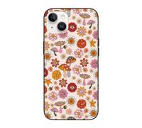 Buewutiry Coque compatible avec iPhone 14 - Coque mignonne compatible avec iPhone 13 de 6,1" - Coque hippie groovy d'automne des années 70 compatible avec iPhone 14/13, coque de téléphone pour homme