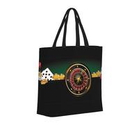 Buewutiry Grand sac fourre-tout pour femme - Sac fourre-tout réutilisable avec fermeture éclair, sacs de plage pour femmes, sac casino k maman pour maman, adapté pour l'hôpital, la plage, les voyages