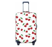 Buewutiry Housse de protection pour bagages de voyage - Cute Berry No.1027 Housse lavable pour bagages de 45,7 à 81,3 cm, noir, Medium