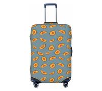 Buewutiry Housse de protection pour bagages de voyage - Housse de valise lavable Cantaloupe N° 1027 pour bagages de 45,7 à 81,3 cm, Noir , x-large