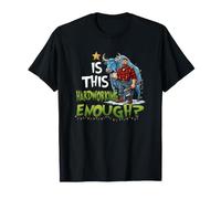 Bœuf Bleu Amusant de Noël Assez travailleur T-Shirt