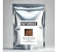 Bœuf haché lyophilisé - Durée de conservation : 25 ans - Ration d'urgence