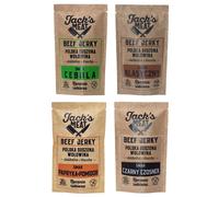 Bœuf séché Beef Jerky mélange de saveurs 30 g - 4 pcs. Jack's Meat