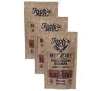 Bœuf séché, saveur classique Beef Jerky 30 g - 3 pcs. Jack's Meat