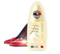 Búfalo Express self-shine sponge, immediate cleaning and shine, especially suitable for smooth skin, colourless, approx. 70 applications