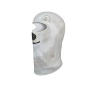 Buff Balaclavas Garçon Fille, Multifonctionnel, Chaud, Doublure, Confortable, Doux, Blanche, Taille Unique
