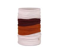 Buff Bandana tubulaire unisexe en laine mérinos Colourblock Move, Cannelle, taille unique