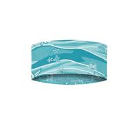 Buff Bandeau Ecostretch Haute extensibilité, Matériaux recyclés, Confortable, Protection Solaire, sans Couture, Multifonctionnel Garçon Fille Taille Unique Aqua Haze