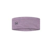 Buff | Bandeau LW Merino Wool Headband Thermorégulation, 100% Laine mérinos, Plein air, Durable, léger, Confort Hommes Femmes Taille Unique Lilac