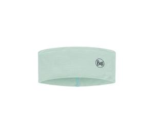 BUFF®| Bandeau LW Merino wool Régulation de la température, Hommes, Femmes, 100 % Laine mérinos, Plein air, Durable, Léger, Confort, Taille unique Vert clair