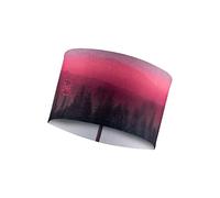 Buff Bandeau Tech Fleece mauve noir