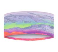 Buff Bandeau ThermoNet Chaud, Confortable, Matériaux recyclés, Léger, Respirant, Isolation Thermique, Neige Hommes Femmes Taille Unique Violet Ice