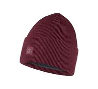 Buff Bonnet CrossKnit Solid Mahogany Unisex Taille unique, Mauve