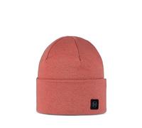 Buff Bonnet Niels Evo tricoté rose perlé