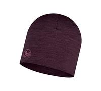 Buff Bonnet Laine mérinos Midweight Solid Deep Purple Unisex Taille Unique