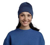 Buff – Bonnet Merino Heavyweight Homme Femme – 100% laine mérinos, épais, taille unique, orange
