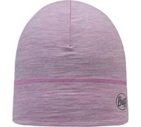 Buff Bonnet Mérinos léger – 100% laine mérinos, unisexe – Solid Pansy, taille unique