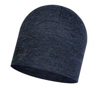 Buff Bonnet Merino Midweight Adultes Unisexes bleu fonce