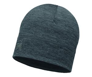 BUFF Bonnet Sous-Casque Lightweight Merino Wool Hat gris unisize