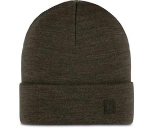 Buff BuffBonnet Merino Heavyweight Echarpe multifonctionnelle, 100% Laine mérinos, Randonnée, Outdoor, Durable, Légère, Épaisse Hommes Femmes Taille Unique Bark