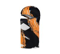 Cagoule Buff Thermonet Primaloft blanc orange noir