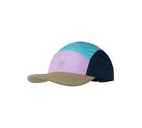Buff Casquette 5 Panel Go Cap – Marron / Rose / Bleu – Enfant