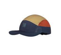 Buff®| Casquette 5 Panel Go Hommes, Femmes, Adultes, Flexible, UPF50, Ajustable, Durable, Léger, Course à Pied, Matériaux recyclés, Confortable S/M Night Blue