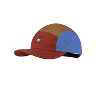 Buff® | Casquette 5 Panel Venture, Flexible, UPF 50, Léger, Confortable, Lavable, Petits explorateurs, Adulte, Taille Unique Rouge