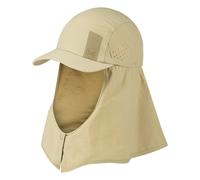 Buff Desert Cap Casquette-Gris, Taille S/M