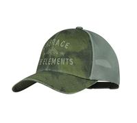 Casquette Buff Explore Trucker vert foncé vert clair