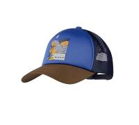 Buff®| Casquette Trucker Ajustable, Confortable, Respirant, Haute qualité, Moderne, Plein air, Hommes, Femmes L/XL Bleu et Marron