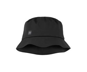 Buff - Chapeau déperlant - Rain Bucket Hat Solid Black en Nylon - Taille S/M - Noir Noir S/M