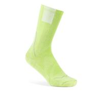 Buff| Chaussettes Coolnet Crew Cool, Odour Control, Respirant, Confort, Sport, Compression Hommes Femmes M Lime