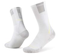 Buff| Chaussettes Coolnet Crew Cool, Odour Control, Respirant, Confort, Sport, Compression Hommes Femmes S Blanc