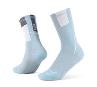 Buff Chaussettes de running Coolnet Crew Unisexe Bleu clair Taille 36-38