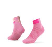 Chaussettes Buff Coolnet Quarter rose - M