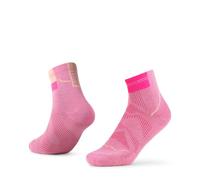 Buff Chaussettes Coolnet Quarter - Respirantes anti-odeurs - Bleu M