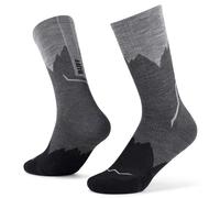 Buff – Chaussettes Merino Lightweight Crew LWC3 – Laine mérinos légère – Gris EU 42-44