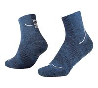 Buff| Chaussettes Dryflx Quarter Quick Dry, Cushioned, Running, Cool, Comfortable Hommes Femmes S Bleu