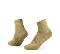 Chaussettes Buff Dryflx Quarter doré - M