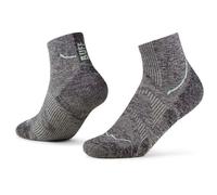 Buff Chaussettes de running Dryflx Quarter – Séchage rapide, rembourrées – Unisexe 39-41 Gris clair