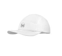 Casquette Buff Run Cap R-Solid blanc perle - S-M