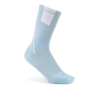 Buff Coolnet Crew Chaussettes de running Unisex-bleu clair, Taille 36-38